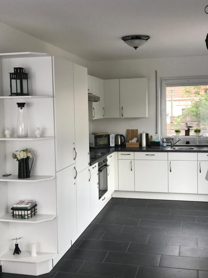 Feriendomizil Dornum Haus Margarete Mit Wallbox Exterior foto