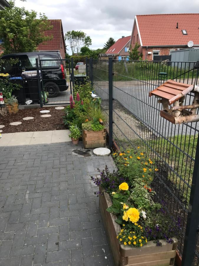 Feriendomizil Dornum Haus Margarete Mit Wallbox Exterior foto
