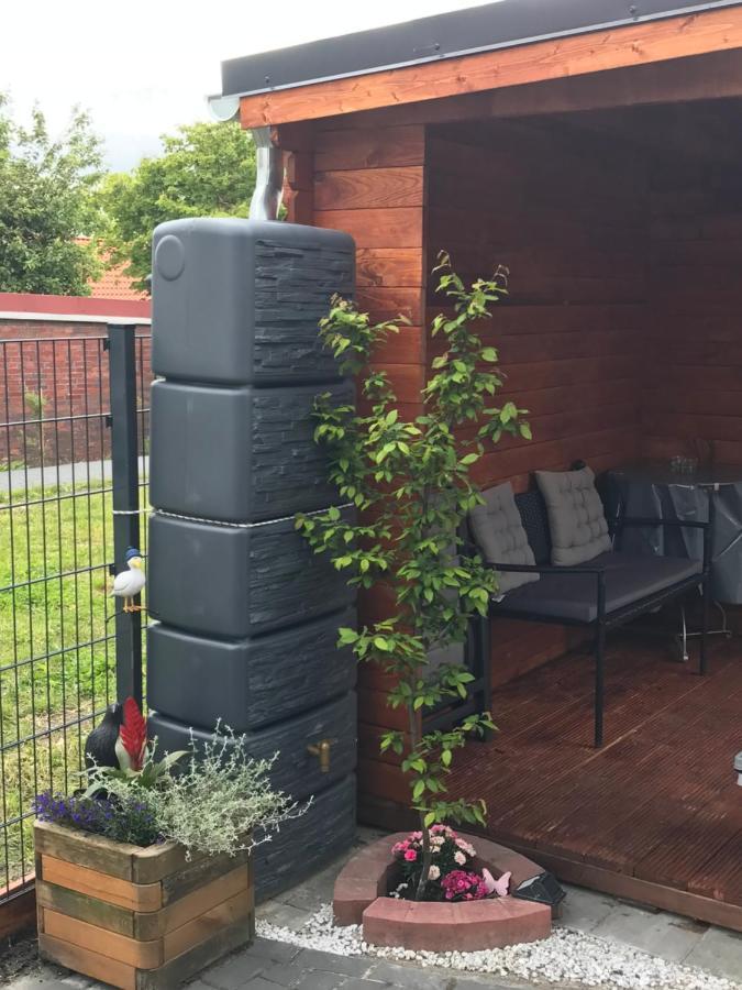 Feriendomizil Dornum Haus Margarete Mit Wallbox Exterior foto